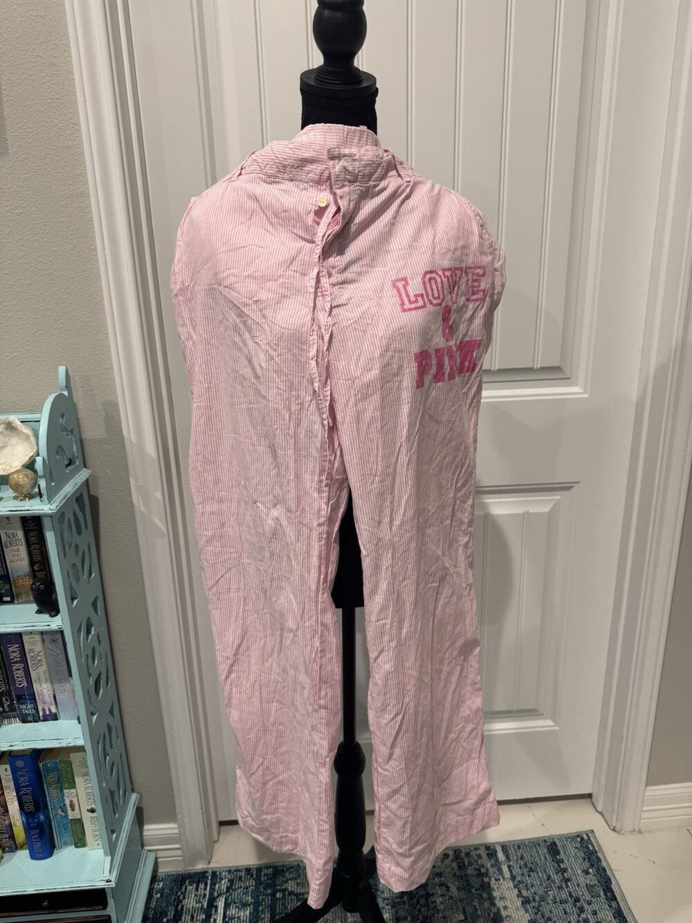 Stunning New Victoria Secret Pajama Bottoms Vintage Y2K Womens Size Large